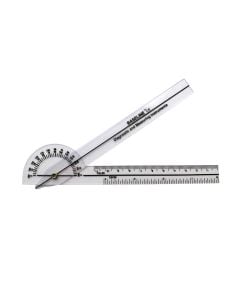 Transparent Plastic Goniometer, 6"L. 180º