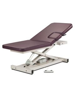 Height Adjustable Echocardiography table with window drop and adjustable backrest