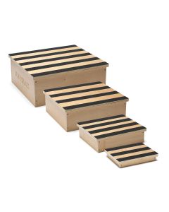 Physiax Nested Footstool Set