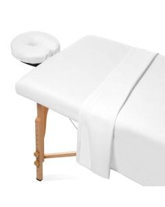 Sukha Microfiber Flat sheets, 54” x 90”, 12/pk