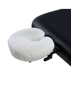 Sukha White Fitted Microfiber Face Covers - 12 pack