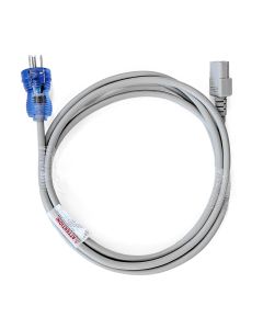 10' Grey Hospital Grade Power Cord
