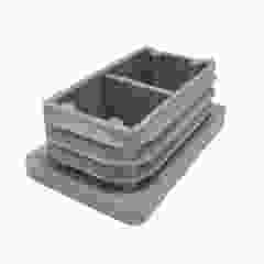 Base Cap for Seers Therapy Tables - Grey (1’’ x 2’’)