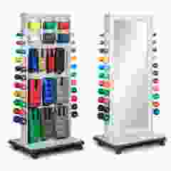 Unité de rangement pour poids avec miroir