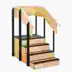 One Sided Straight Staircase