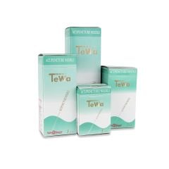 TeWa Uncoated Acupuncture Needles - 100 per box