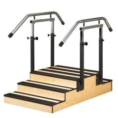 Mini Staircase with Adjustable Handrails