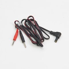 Right Angle Female Lead Wire for TENS/EMS (2 pack)