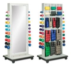 Combo Weight Rack with Mirror