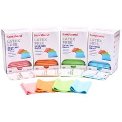 Boîtes distributrices de bandes élastiques sans latex Sanctband