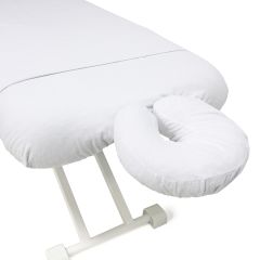 Sukha 3 Piece White Cotton Flannel Sheet Set
