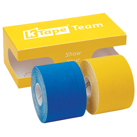 K-Tape-Team-SportBlue-Yellow-Rolls-Yellow-Box